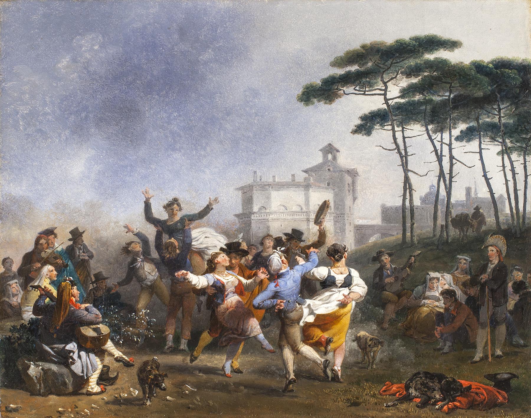 Nicolas Antoine Taunay, Neapolitan Fandango - Rafael Valls