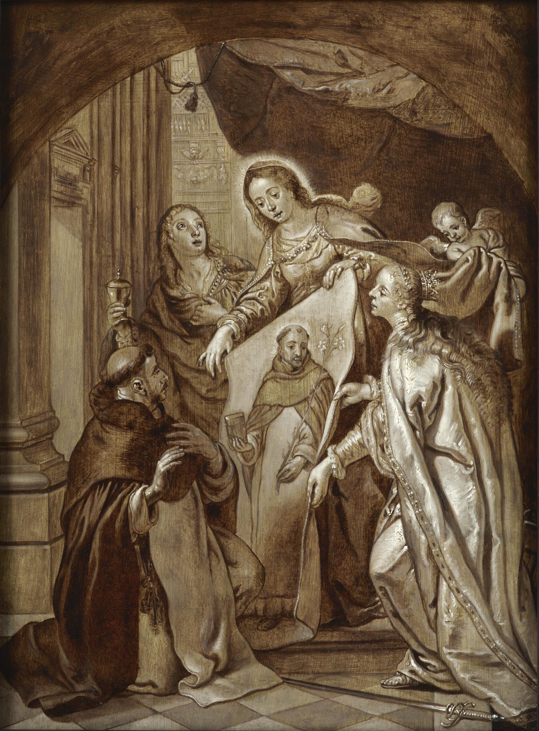 Gaspar de Crayer, Saint Dominic in Soriano - Rafael Valls