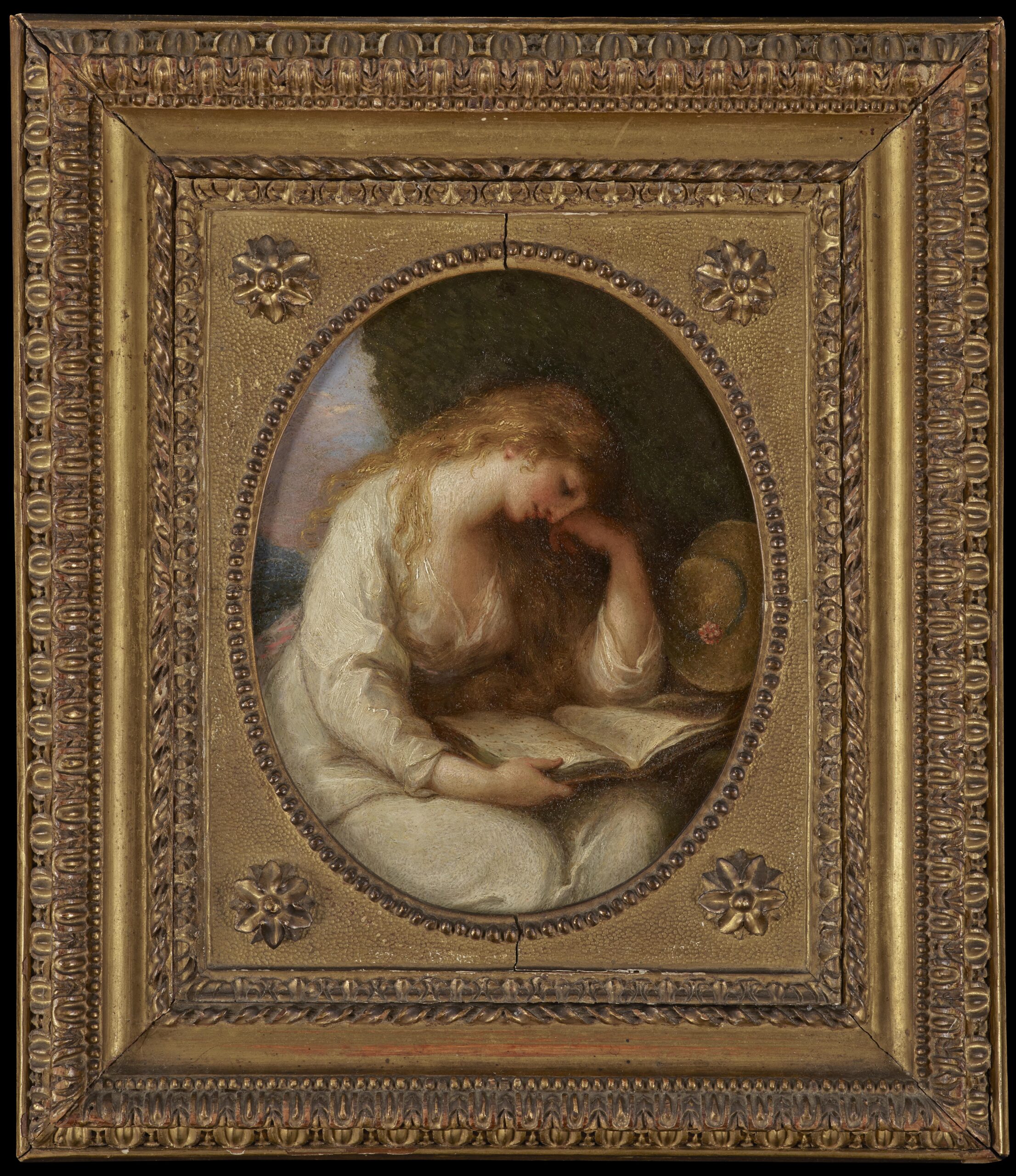 A Portrait of a Lady reading, an Allegory of Literature and Learning Rafael VallsRafael Valls