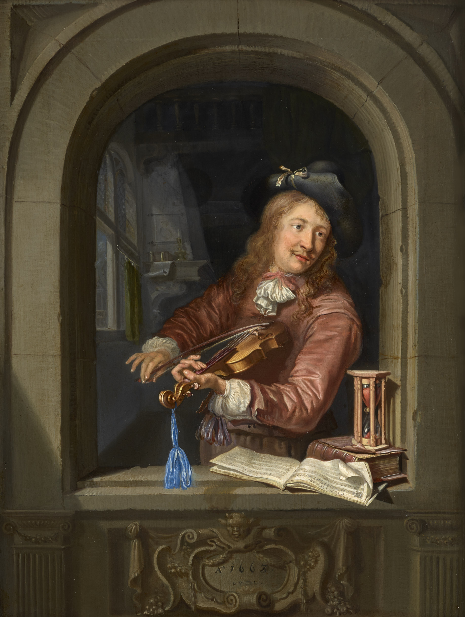Domenicus van Tol, The Violin Player - Rafael Valls