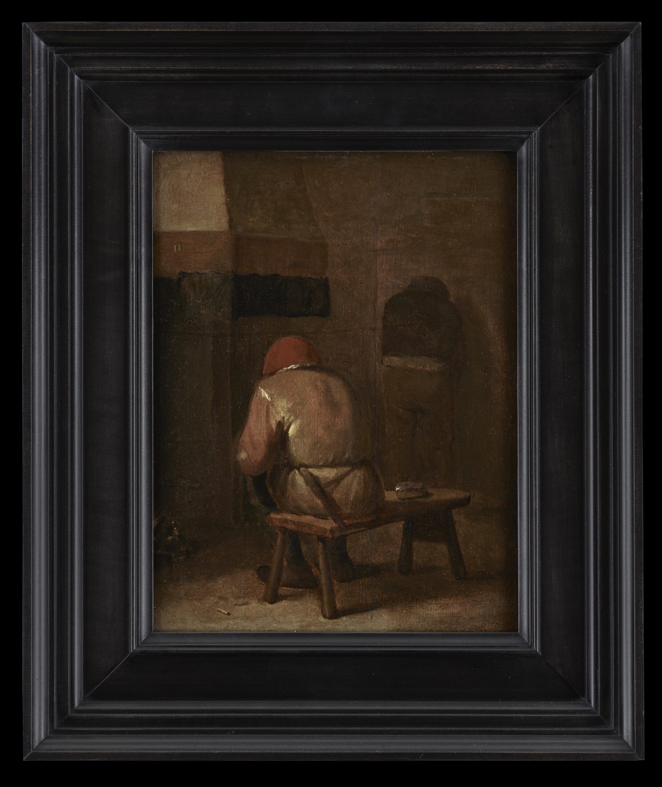 Cornelis Bega, A Peasant seated on a Stool - Rafael Valls
