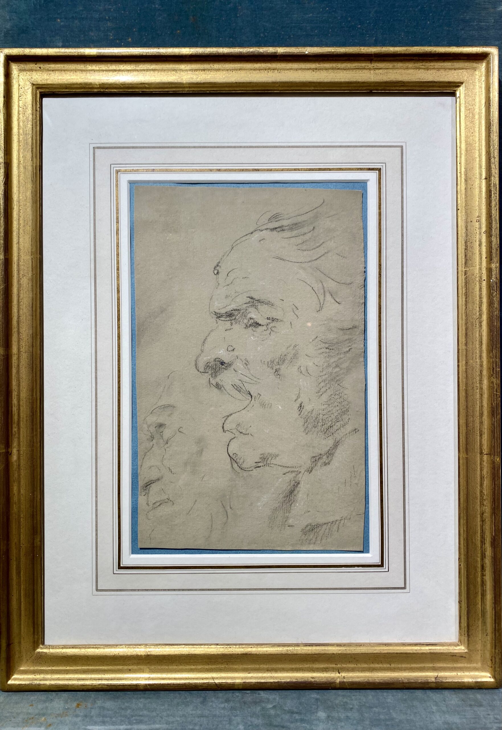 William Lock the Younger, A Portrait of a Man in Profile - Rafael Valls