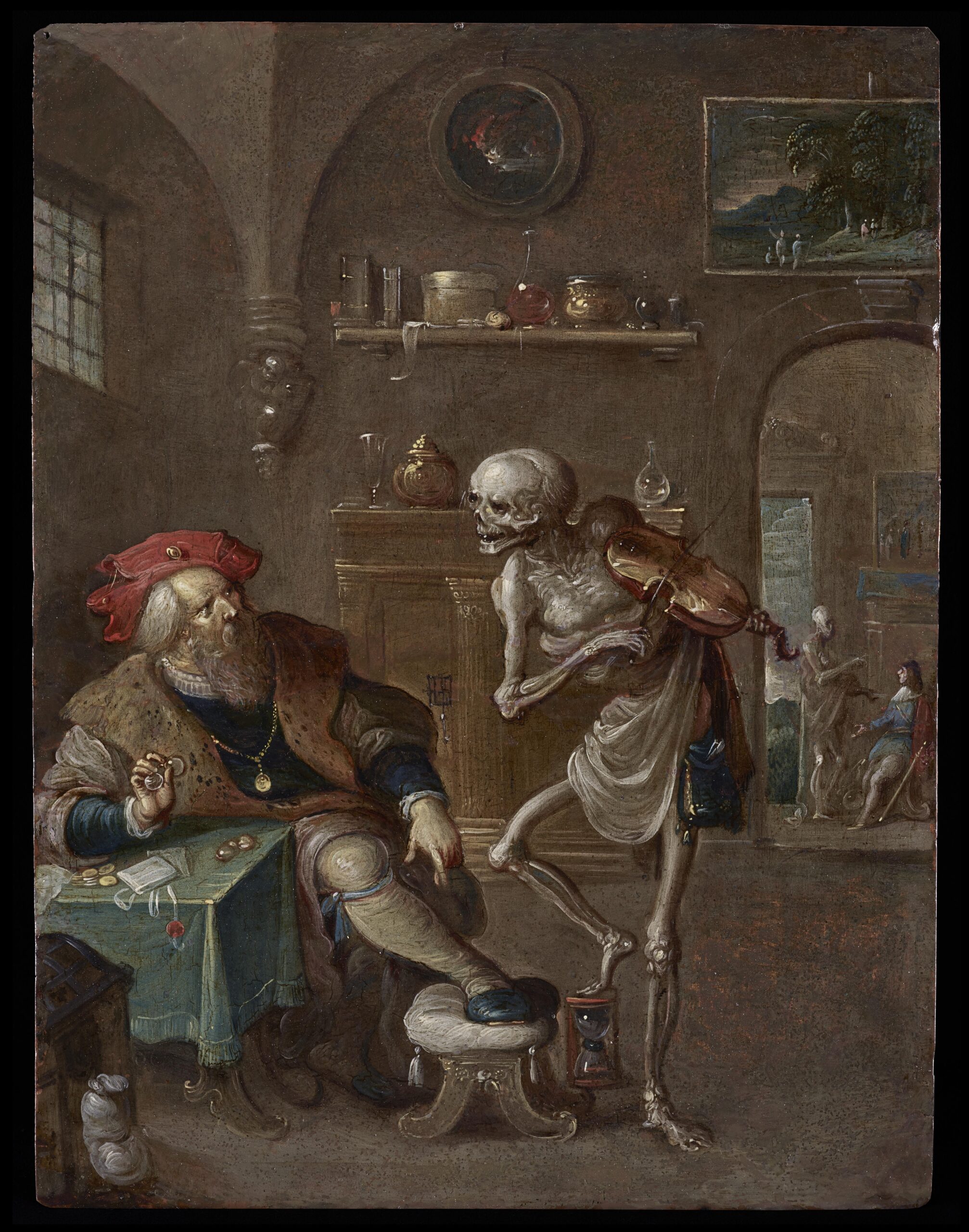 Frans Francken II, Death playing the Violin - Rafael Valls