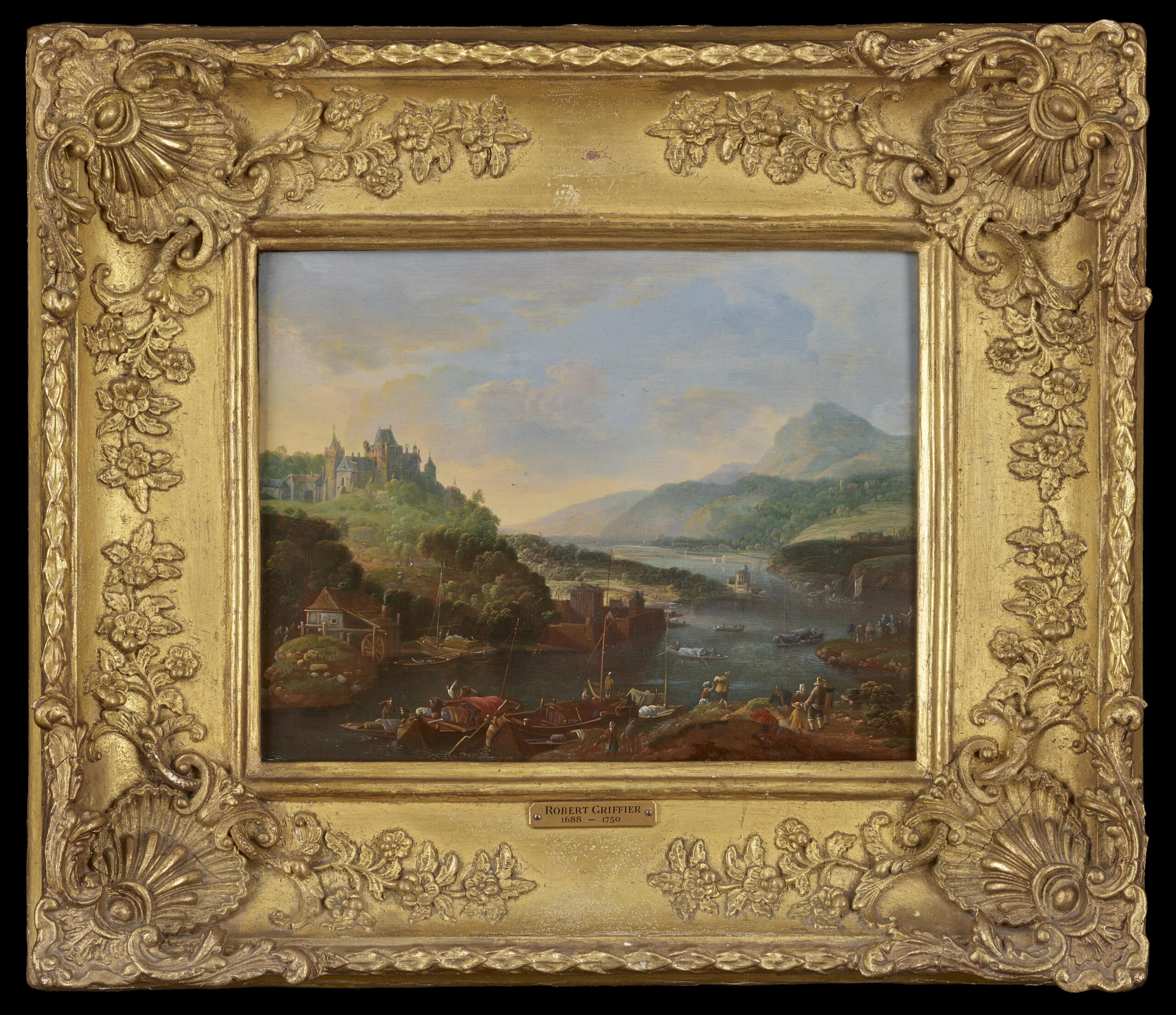 Robert Griffier, A Pair of Rhenish landscapes - Rafael Valls