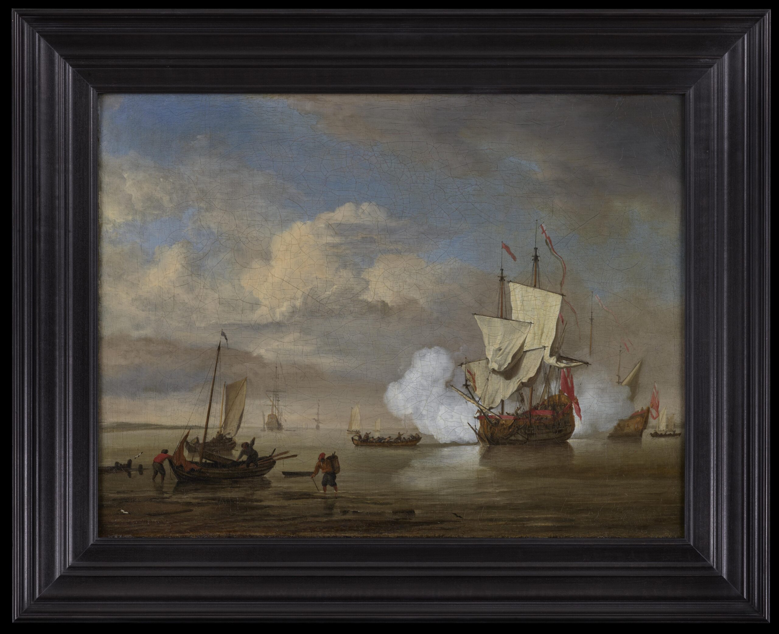 Willem van de Velde the younger, The Morning Gun - Rafael Valls