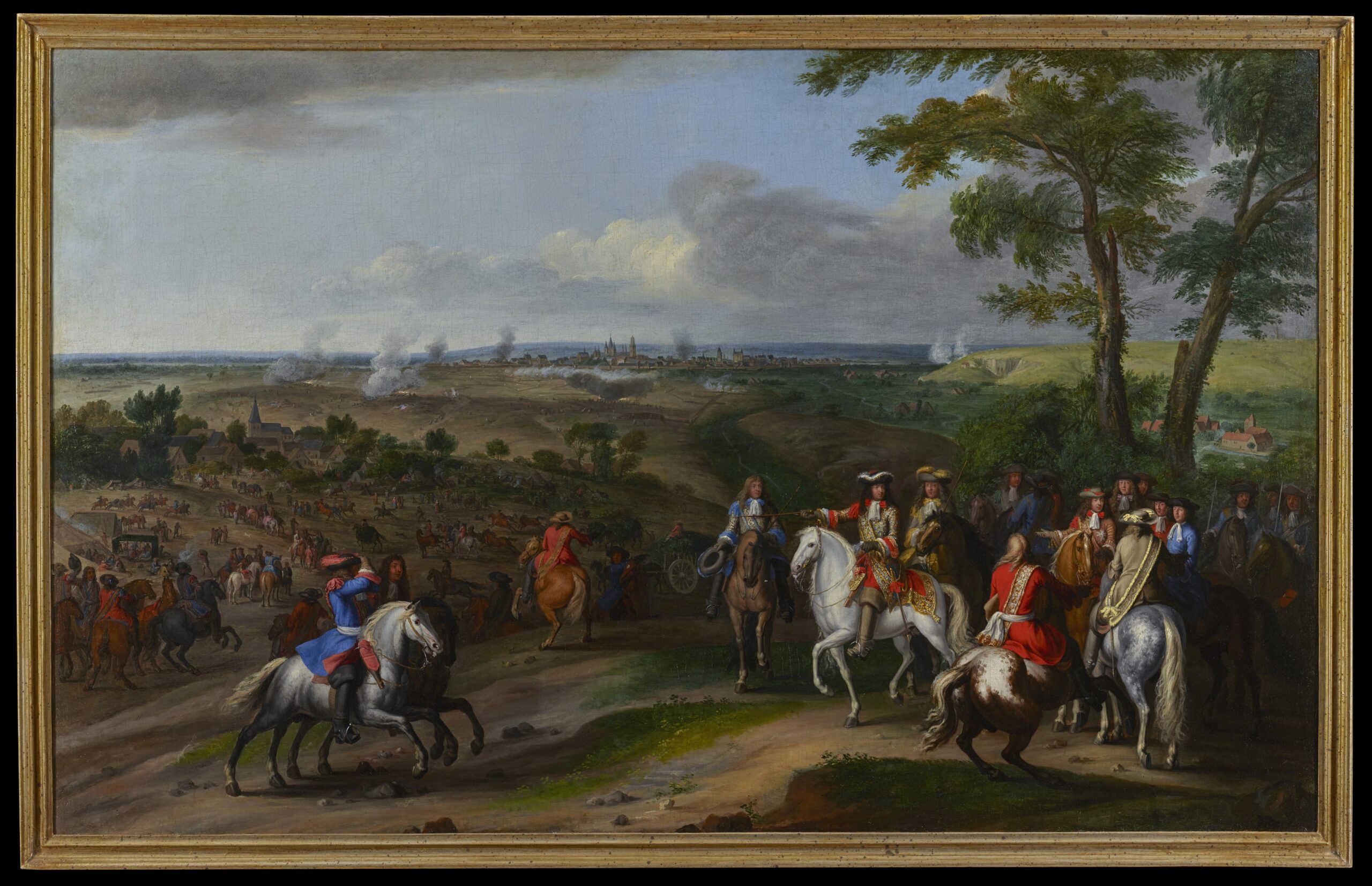 Adam Frans van der Meulen and Workshop, Louis XIV at the Siege of Maastricht, 1673 - Rafael Valls